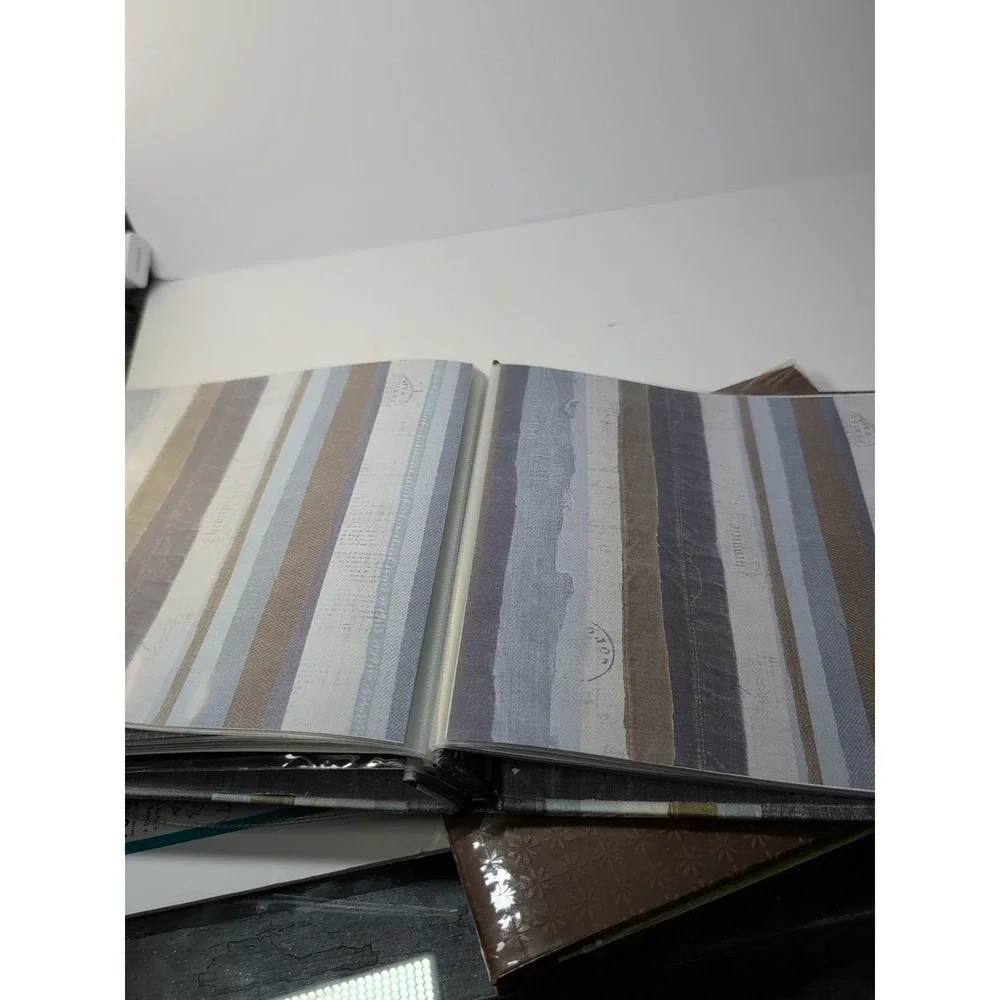 The Paper Studio & Tapestry 8x8 Bound Scrapbook Albums With Sheets & Stickers‎